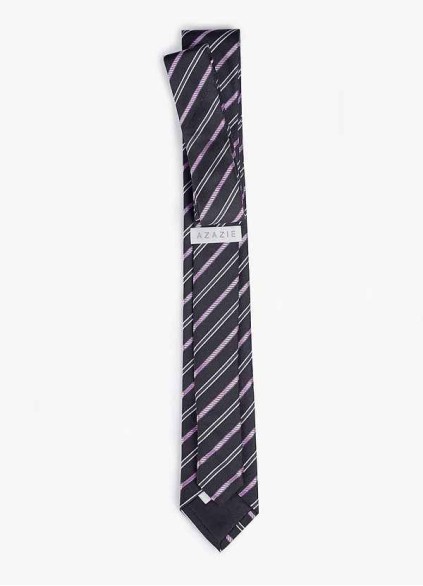 Men's Striped Skinny Tie